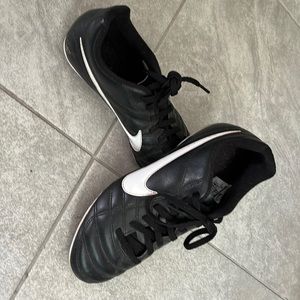Gently used Nike cleats — still lots of game in them for fast growing kids!